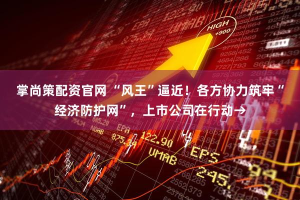 掌尚策配资官网 “风王”逼近！各方协力筑牢“经济防护网”，上市公司在行动→