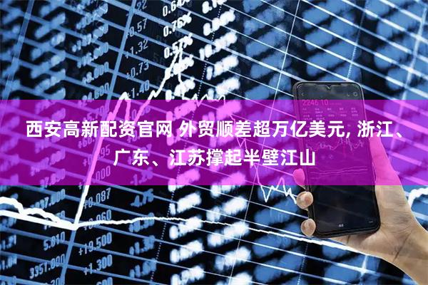 西安高新配资官网 外贸顺差超万亿美元, 浙江、广东、江苏撑起半壁江山